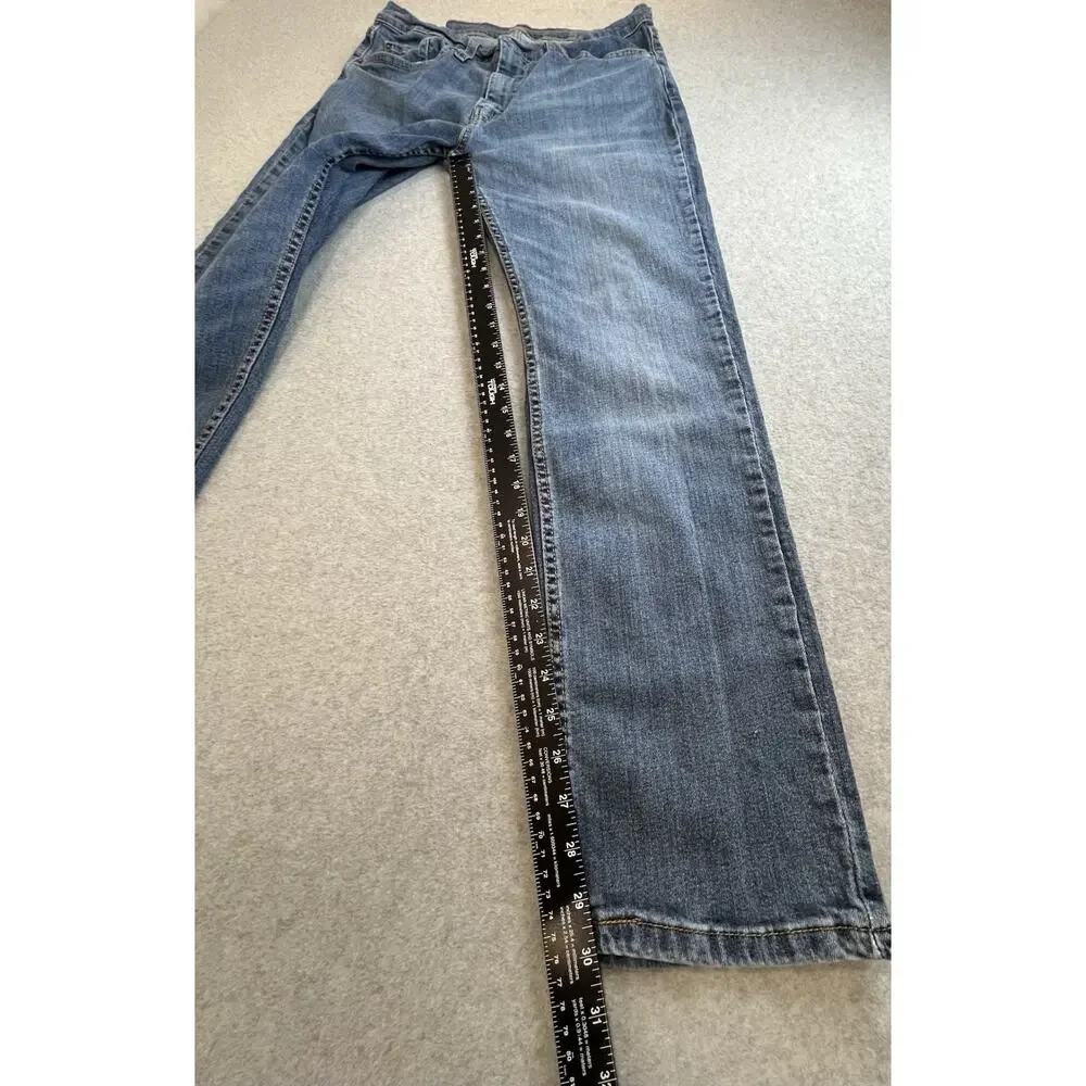 Levi's 559 Relaxed Straight Fit Jeans Men's 32x32 Light Wash Blue Denim 5-Pocket